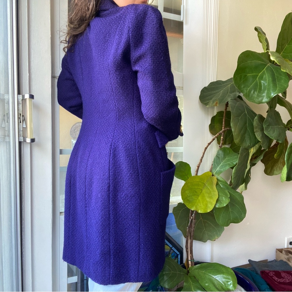 Chanel Boutique Vintage woven double breasted jacket - Picture 6 of 10